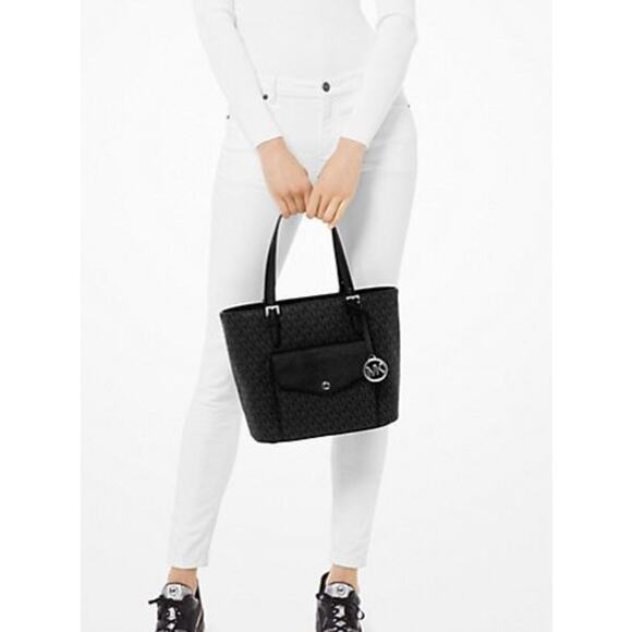 MICHAEL Michael Kors Jet Set Front Pocket Tote Bag - Picture 13 of 13